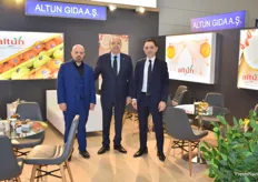 Zeki and Mehmet Altun for Turkish produce exporter Altun. They deal mostly in citrus.